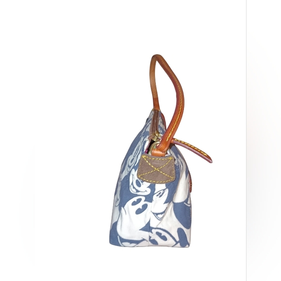 Disney Mickey Dooney and Bourke shoulder bag Blue Canvas - Picture 12 of 15